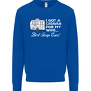 A Caravan for My Wife Funny Caravanning Mens Sweatshirt Jumper Royal Blue