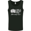 A Caravan for My Wife Funny Caravanning Mens Vest Tank Top Black