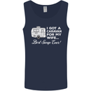 A Caravan for My Wife Funny Caravanning Mens Vest Tank Top Navy Blue