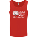 A Caravan for My Wife Funny Caravanning Mens Vest Tank Top Red