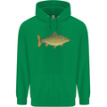 A Carp Fish Fishing Fisherman Childrens Kids Hoodie Irish Green