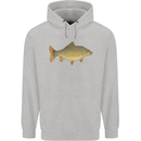 A Carp Fish Fishing Fisherman Childrens Kids Hoodie Sports Grey