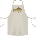 A Carp Fish Fishing Fisherman Cotton Apron 100% Organic Natural