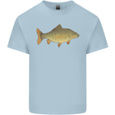 A Carp Fish Fishing Fisherman Kids T-Shirt Childrens Light Blue