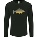 A Carp Fish Fishing Fisherman Mens Long Sleeve T-Shirt Black