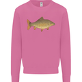 A Carp Fish Fishing Fisherman Mens Sweatshirt Jumper Azalea