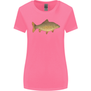 A Carp Fish Fishing Fisherman Womens Wider Cut T-Shirt Azalea