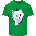 A Cat Rip Kids T-Shirt Childrens Irish Green