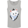 A Cat Rip Mens Vest Tank Top Sports Grey