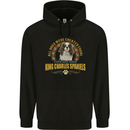A Cavalier King Charles Spaniel Dog Childrens Kids Hoodie Black
