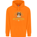 A Cavalier King Charles Spaniel Dog Childrens Kids Hoodie Orange