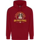 A Cavalier King Charles Spaniel Dog Childrens Kids Hoodie Red