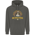 A Cavalier King Charles Spaniel Dog Childrens Kids Hoodie Storm Grey