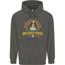A Cavalier King Charles Spaniel Dog Childrens Kids Hoodie Storm Grey