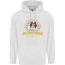 A Cavalier King Charles Spaniel Dog Childrens Kids Hoodie White