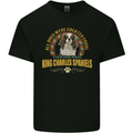 A Cavalier King Charles Spaniel Dog Kids T-Shirt Childrens Black
