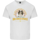 A Cavalier King Charles Spaniel Dog Kids T-Shirt Childrens White
