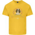 A Cavalier King Charles Spaniel Dog Kids T-Shirt Childrens Yellow