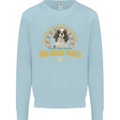 A Cavalier King Charles Spaniel Dog Mens Sweatshirt Jumper Light Blue