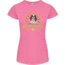 A Cavalier King Charles Spaniel Dog Womens Petite Cut T-Shirt Azalea