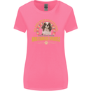 A Cavalier King Charles Spaniel Dog Womens Wider Cut T-Shirt Azalea