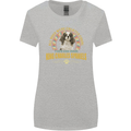 A Cavalier King Charles Spaniel Dog Womens Wider Cut T-Shirt Sports Grey