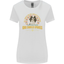 A Cavalier King Charles Spaniel Dog Womens Wider Cut T-Shirt White