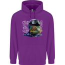 A Chameleon Soldier Childrens Kids Hoodie Purple