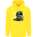A Chameleon Soldier Childrens Kids Hoodie Yellow