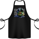 A Chameleon Soldier Cotton Apron 100% Organic Black