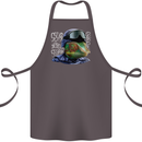 A Chameleon Soldier Cotton Apron 100% Organic Dark Grey