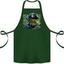 A Chameleon Soldier Cotton Apron 100% Organic Forest Green