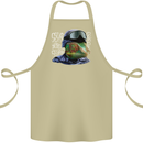 A Chameleon Soldier Cotton Apron 100% Organic Khaki