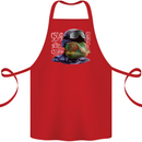 A Chameleon Soldier Cotton Apron 100% Organic Red