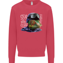 A Chameleon Soldier Kids Sweatshirt Jumper Heliconia