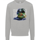 A Chameleon Soldier Kids Sweatshirt Jumper Sports Grey