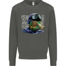 A Chameleon Soldier Kids Sweatshirt Jumper Storm Grey