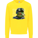A Chameleon Soldier Kids Sweatshirt Jumper Yellow