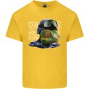 A Chameleon Soldier Kids T-Shirt Childrens Yellow