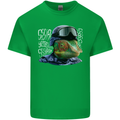 A Chameleon Soldier Mens Cotton T-Shirt Tee Top Irish Green