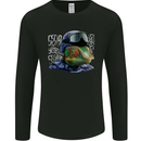 A Chameleon Soldier Mens Long Sleeve T-Shirt Black