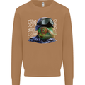 A Chameleon Soldier Mens Sweatshirt Jumper Caramel Latte
