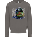 A Chameleon Soldier Mens Sweatshirt Jumper Charcoal