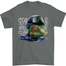 A Chameleon Soldier Mens T-Shirt 100% Cotton Charcoal