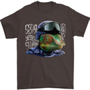 A Chameleon Soldier Mens T-Shirt 100% Cotton Dark Chocolate