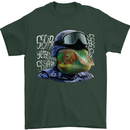 A Chameleon Soldier Mens T-Shirt 100% Cotton Forest Green