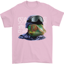 A Chameleon Soldier Mens T-Shirt 100% Cotton Light Pink