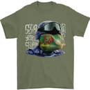 A Chameleon Soldier Mens T-Shirt 100% Cotton Military Green