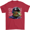 A Chameleon Soldier Mens T-Shirt 100% Cotton Red