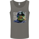 A Chameleon Soldier Mens Vest Tank Top Charcoal